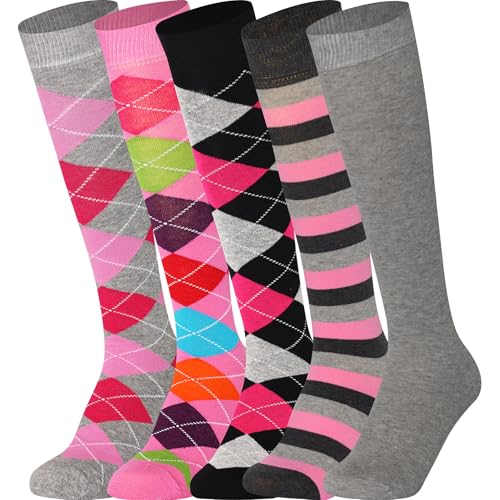 Mysocks Unisex Kniestrümpfe 5 Paare Multi 707 von Mysocks