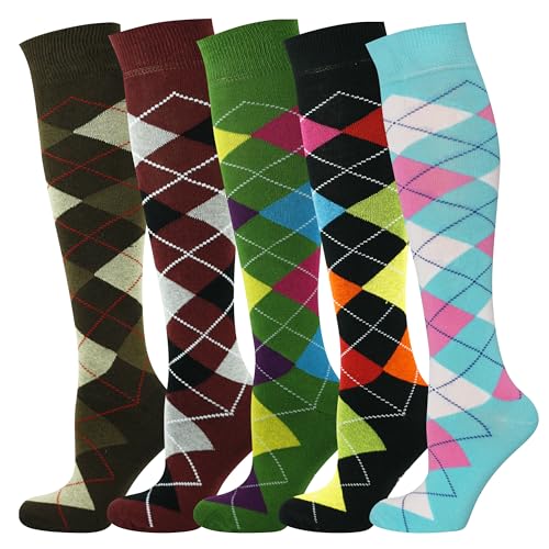 Mysocks Unisex Kniestrümpfe 5 Paare Multi 708 von Mysocks