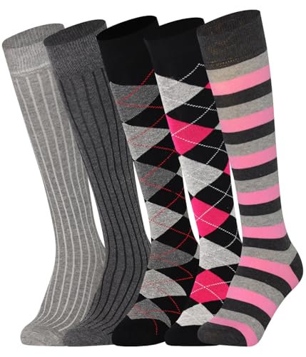 Mysocks Unisex Kniestrümpfe 5 Paare Multi 709 von Mysocks