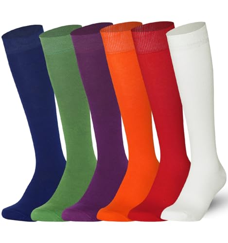 Mysocks Unisex Kniestrümpfe lange Socken 6 lichtpaare von Mysocks