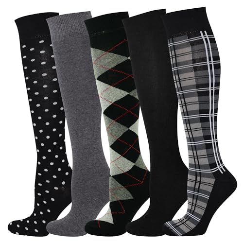 Mysocks Unisex Kniestrümpfe lange Socken Design prüfen Multi 604 von Mysocks