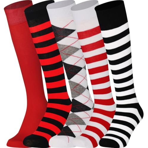 Mysocks Unisex Kniestrümpfe lange Socken Design prüfen Multi 606 von Mysocks