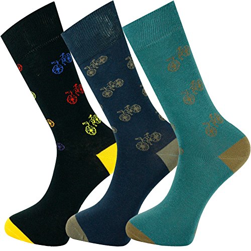 Mysocks Unisex Knöchelsocken 3 Paar Multi-Design 03 von Mysocks