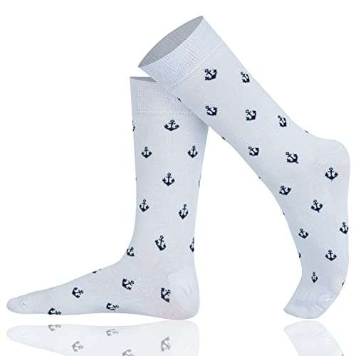 Mysocks Unisex Knöchelsocken Blauer Anker von Mysocks