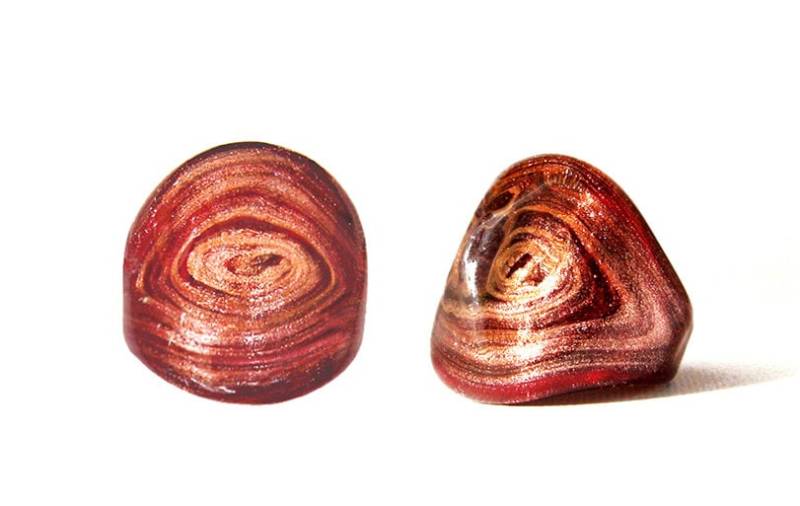 Murano Glas Ring Spiral Pyramide Von Geheimnis Venedig, Ring, Glas, Schmuck, Bague von MysteryofVenice