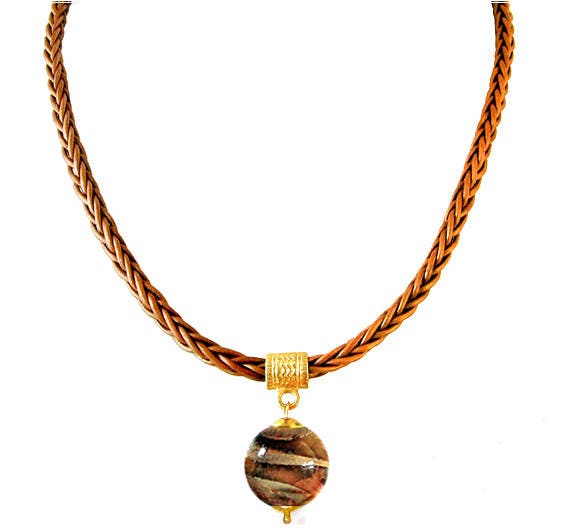 Muranoglas "Gaia' Perlen Lederkette Sienna Von Mystery Of Venice, Murano Glas Halskette, Schmuck, Schmuck Muranoglas "Gaia' Perlen Lederkette Sienna Von Mystery Of Venice, Murano Glas Halskette, Schmuck, Schmuck von MysteryofVenice