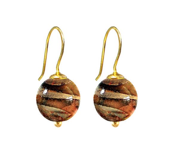 Muranoglas Ohrringe "Gaia' in Siena Von Mystery Of Venice, Ohrringe, Schmuck, Perlen Muranoglas Ohrringe "Gaia' in Siena Von Mystery Of Venice, Ohrringe, Schmuck, Perlen von MysteryofVenice