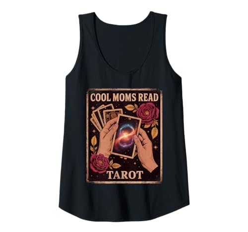 Damen Cool Moms Read Tarot Witchy Goth Psychic Oracle Kartenleser Tank Top Damen Cool Moms Read Tarot Witchy Goth Psychic Oracle Kartenleser Tank Top von Mystic Moon Witchy Gothic Aesthetic Apparel