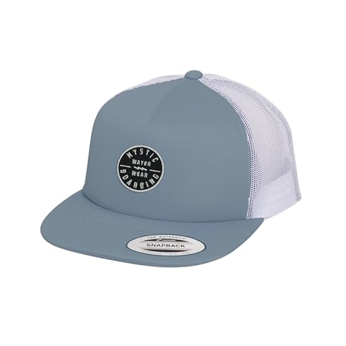 Mystic Boarding Flat Cap - Grey Blue von Mystic