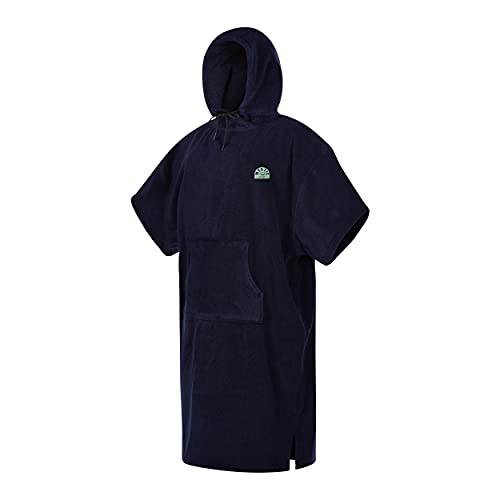 Mystic Velour Change Robe Poncho 35018.210134 - Night Blue von Mystic