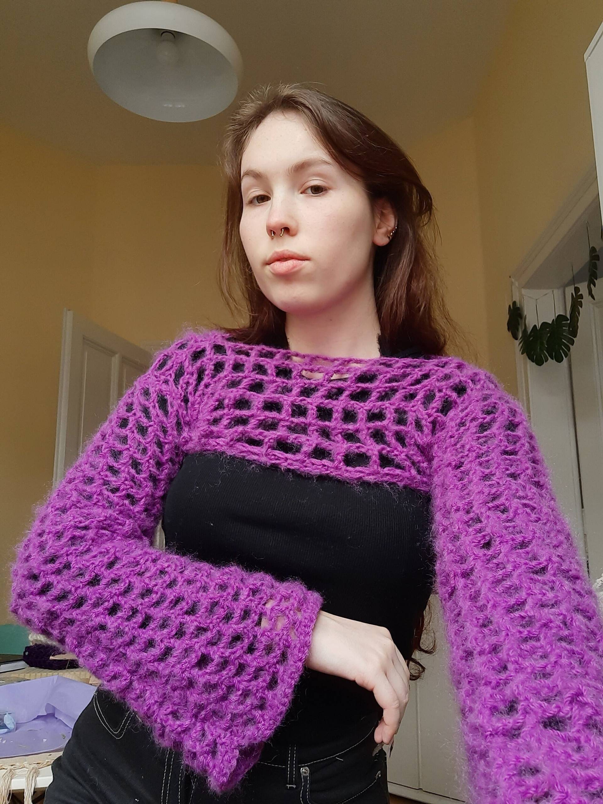 Häkel Bolero Shrug Oberteil von MysticGemJewelryy