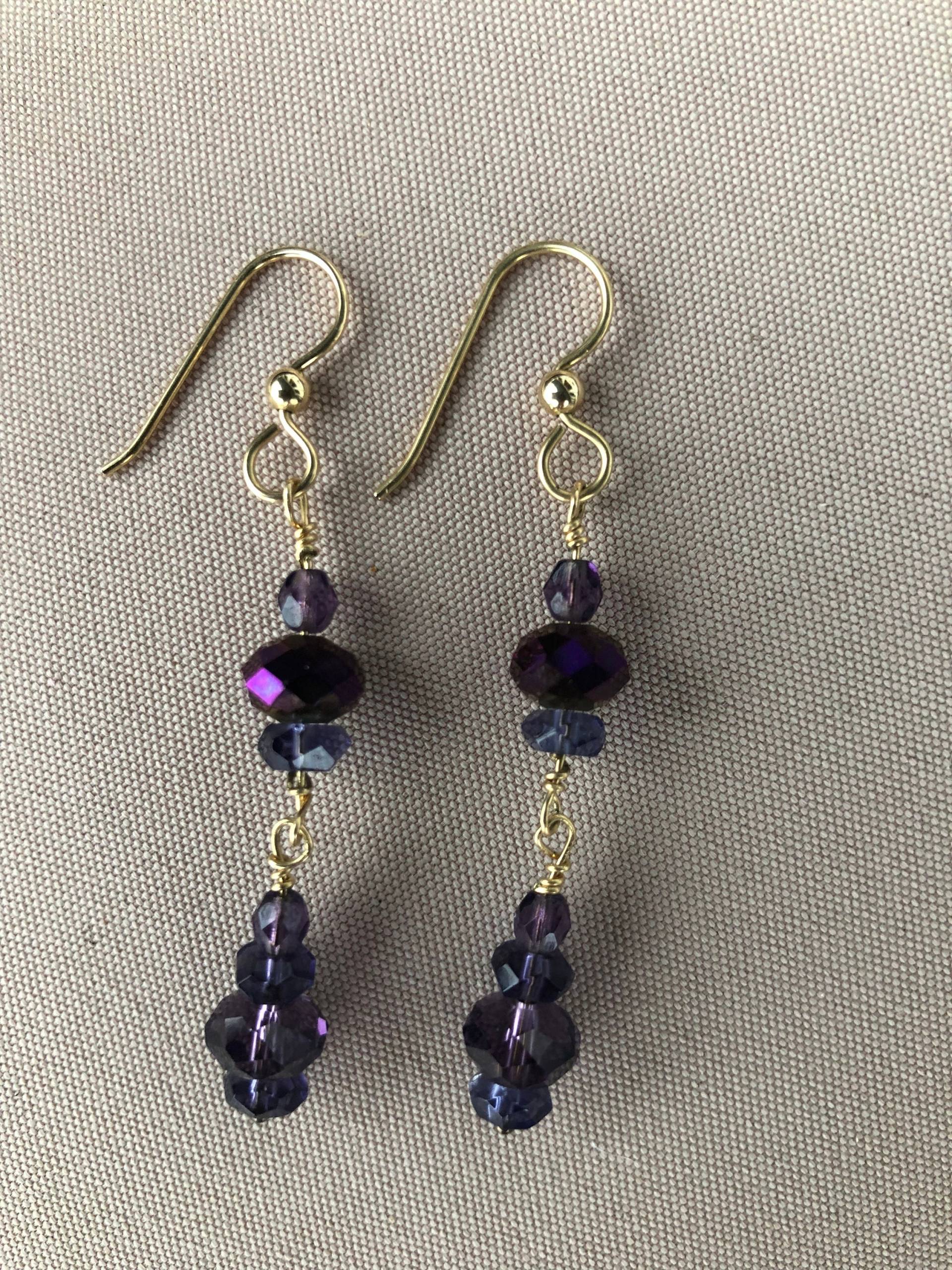 Wunderschöne Edelstein - Und Glasperlen Ohrringe Wunderschöne Edelstein - Und Glasperlen Ohrringe von MysticJewelsByMaria