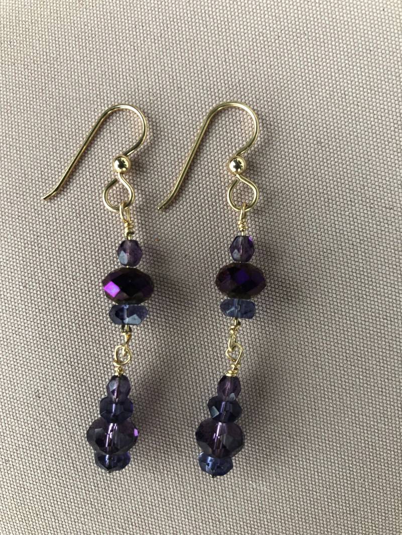 Wunderschöne Edelstein - Und Glasperlen Ohrringe Wunderschöne Edelstein - Und Glasperlen Ohrringe von MysticJewelsByMaria