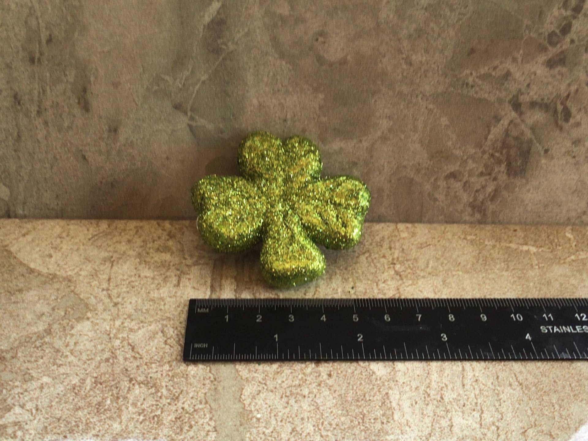 st. Patrick's Day Hellgrün Glitzernde Kleeblatt Haarspange von MysticMerchantGifts