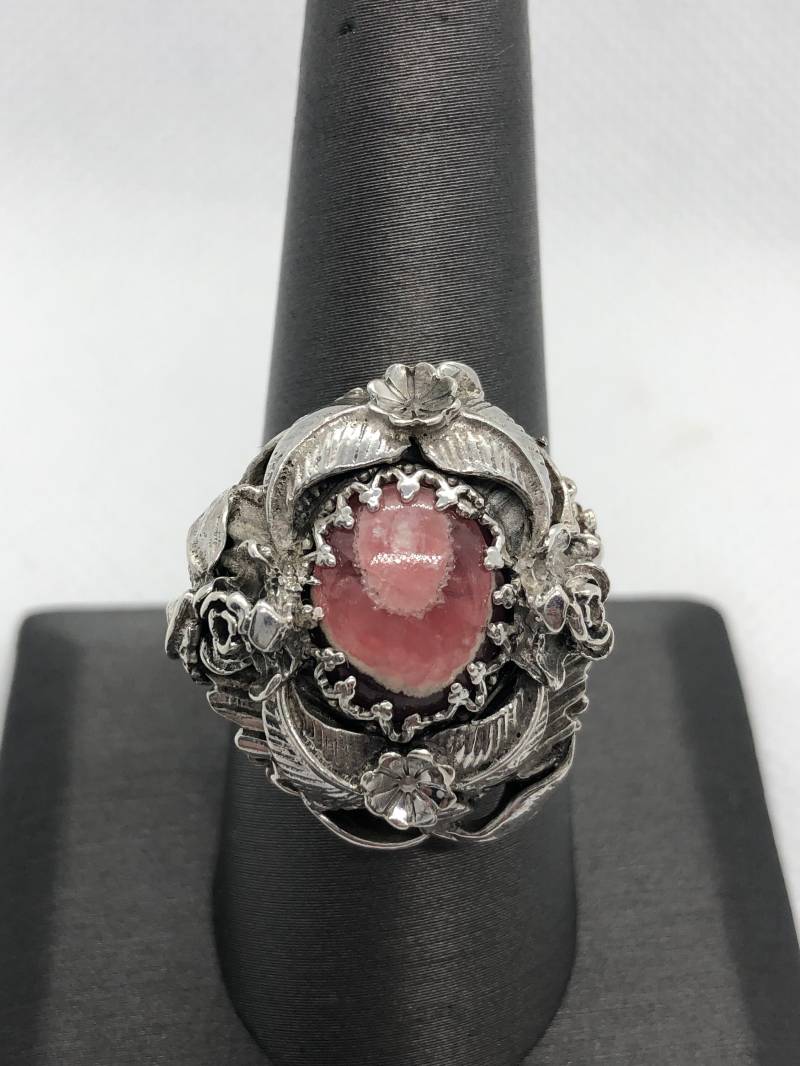 Rhodochrosit Ring Rhodochrosit Ring von MysticPeacokBoutique