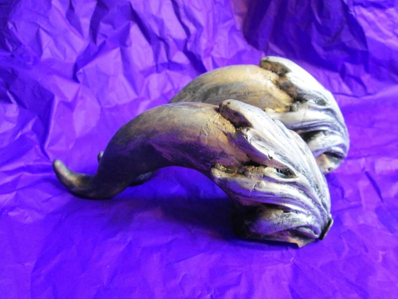 Hand Gemeißelte Resin Kostüm Hörner Satyr, Fairy, Pan Cosplay Hand Gemeißelte Resin Kostüm Hörner Satyr, Fairy, Pan Cosplay von MysticRealmsArtist