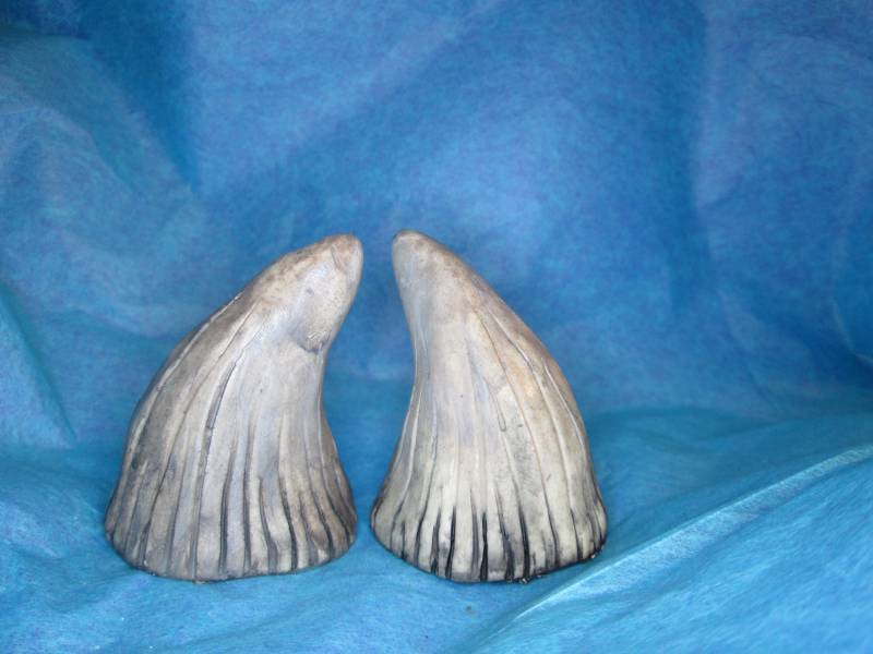 Handbemalte Kostüm Hörner Kleine Drachen Hörner von MysticRealmsArtist