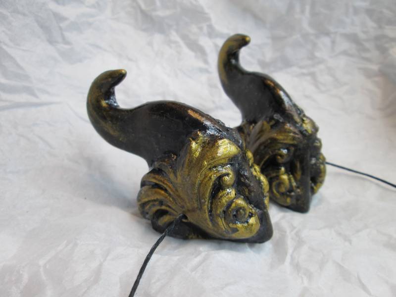 Handgefertigte Hörner Aus Resin Ren Faire, Larp, Cosplay Handgefertigte Hörner Aus Resin Ren Faire, Larp, Cosplay von MysticRealmsArtist