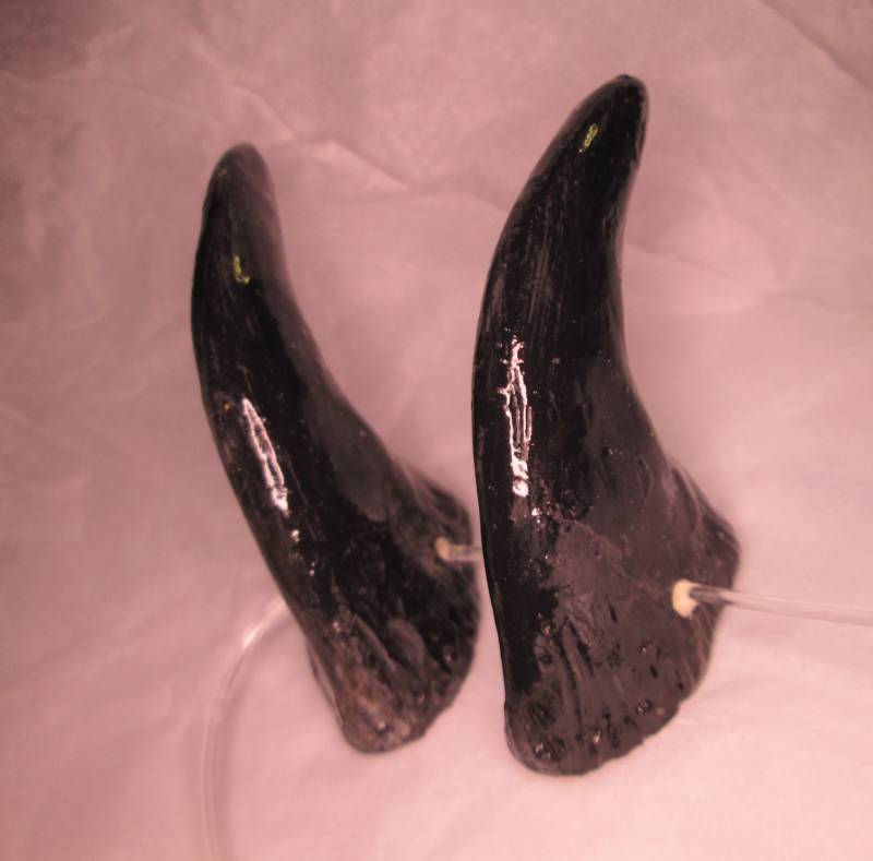 Handgefertigte Resin Kostümhörner Leichte Satyr Hörner Handgefertigte Resin Kostümhörner Leichte Satyr Hörner von MysticRealmsArtist