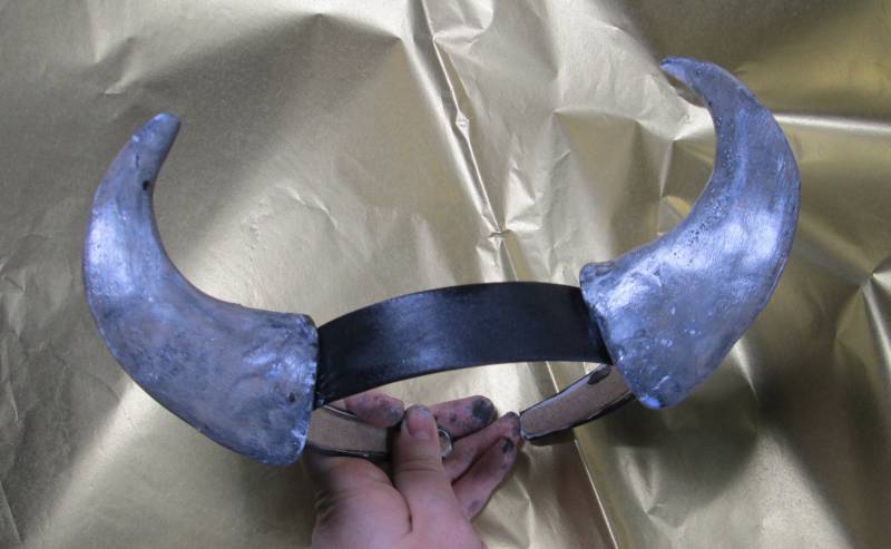 Handgefertigte Resin Kostümhörner Satyr, Pan, Wild Thing von MysticRealmsArtist