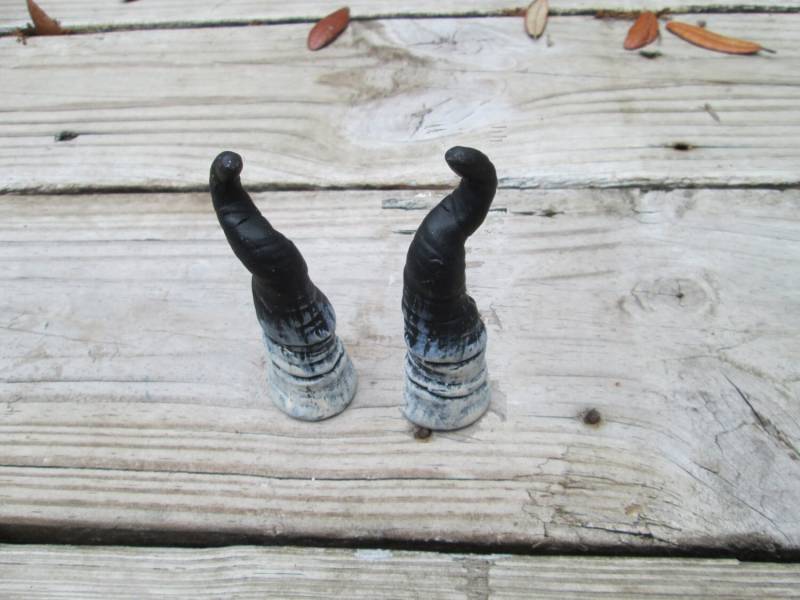 Resin Handgemachte Horn-Kostüm-Hörner Twisted Satyr Cosplay, 4" von MysticRealmsArtist