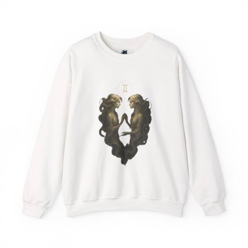 sternzeichen Zwillinge Unisex Sweatshirt, Astrologie Zeichen Pullover, Horoskop Pullover Mit Rundhalsausschnitt, Geschenk, Symbol Kleidung sternzeichen Zwillinge Unisex Sweatshirt, Astrologie Zeichen Pullover, Horoskop Pullover Mit Rundhalsausschnitt, Geschenk, Symbol Kleidung von MysticWardenStudio
