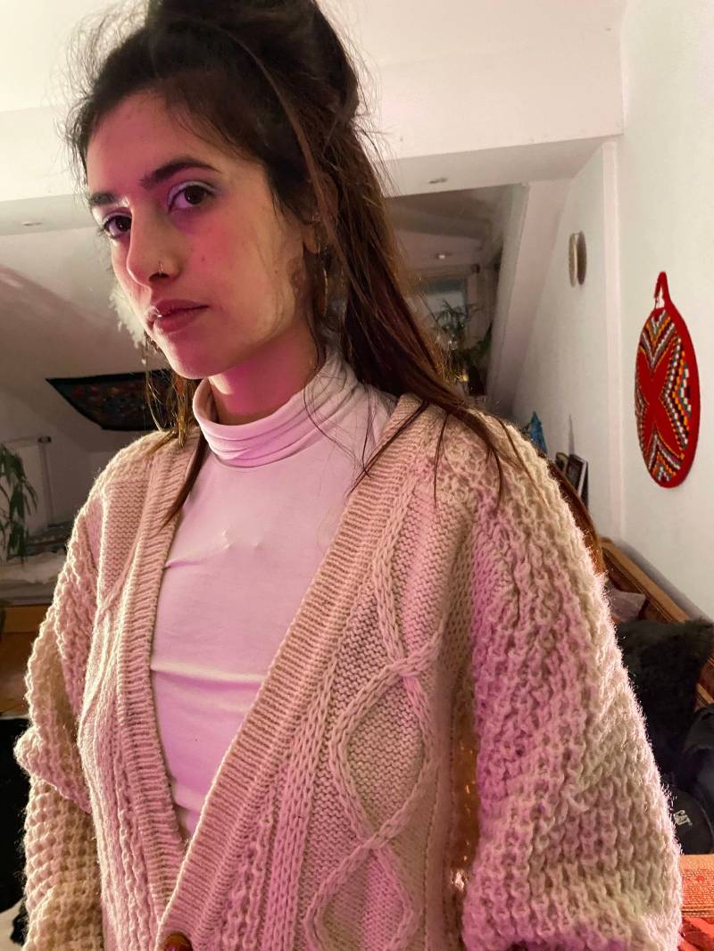 Festliche Strickjacke von MysticaMagicaFabrica