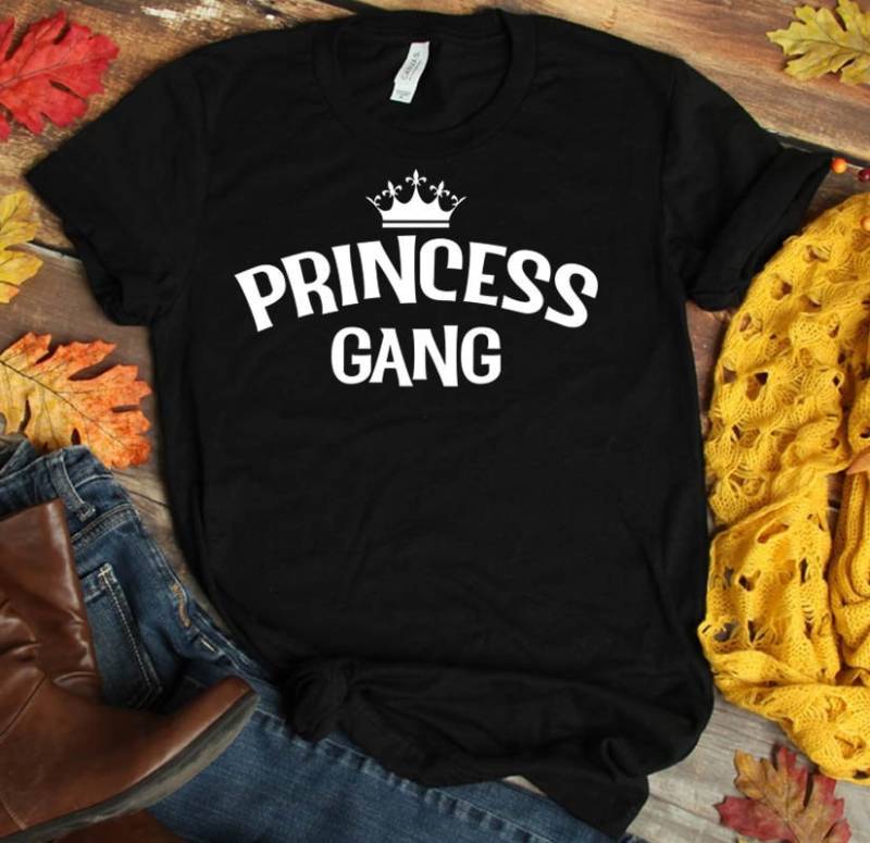 Prinzessin Gang T-Shirt, Süße Top, Tumblr Shirt, Parodie, Kader, Tiara, Beste Freunde Girl Club Shirt von Mysttique