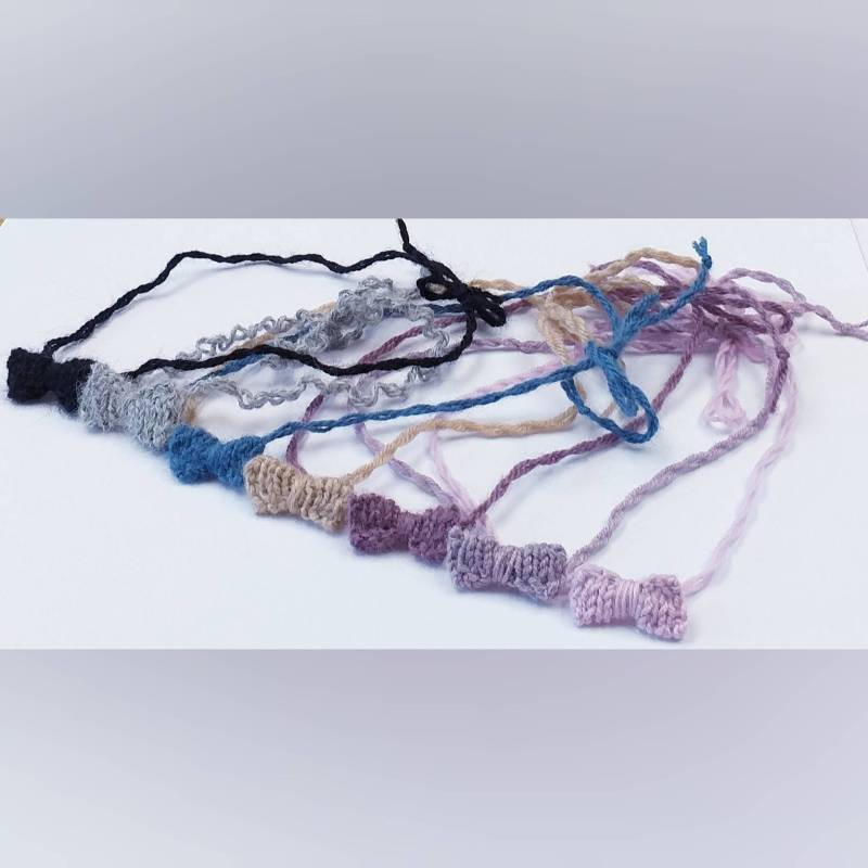 Raffhalter Für Neugeborene „Knitted Bowie" von Mysunshinepearls