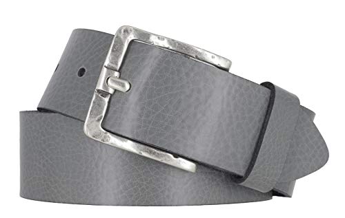 Mytem-Gear Damen Gürtel Leder Belt Ledergürtel Nappaleder 40 mm Damengürtel (90, Grau) von Mytem-Gear