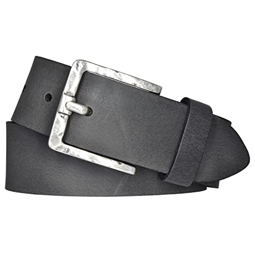 Mytem-Gear Damen Leder Gürtel Belt Ledergürtel Rindleder 40 mm Damengürtel (100, Anthrazit) von Mytem-Gear