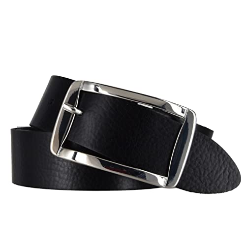 Mytem-Gear Gürtel Damen Leder Belt Ledergürtel Rindleder 35 mm Damengürtel (105, Schwarz) von Mytem-Gear