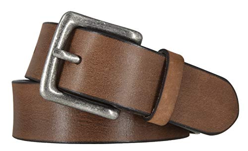 Mytem-Gear Herren Leder Gürtel Vollrindleder kürzbar 40 mm Herrengürtel Ledergürtel (115 cm, cognac) von Mytem-Gear