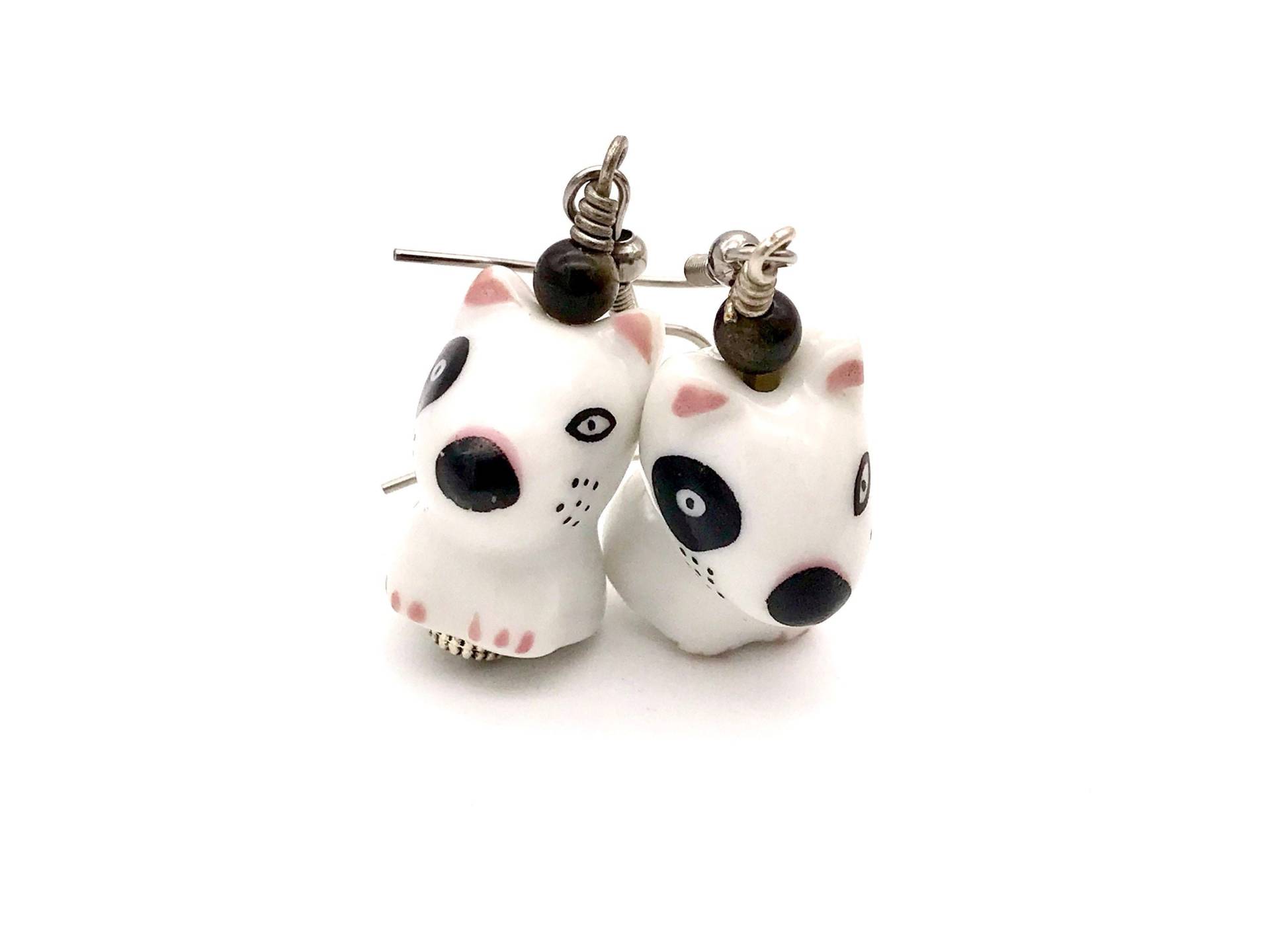 Kawaii Hunde Ohrringe Welpe Edelstein Hund Süße Kawaii Hunde Ohrringe Welpe Edelstein Hund Süße von MythicFacets