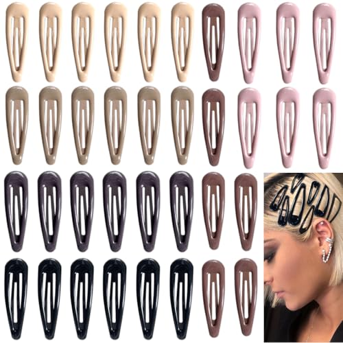 Metall-Haarspangen, rutschfest, für Damen und Mädchen, starker Halt, matte Haarspangen für dickes Haar und dünnes Haar, Haarspangen für Damen, 36 Stück von Mythos