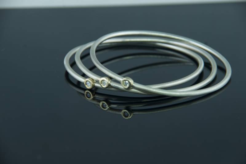 Diamant-stacking-Armbänder von MythosLaJolla