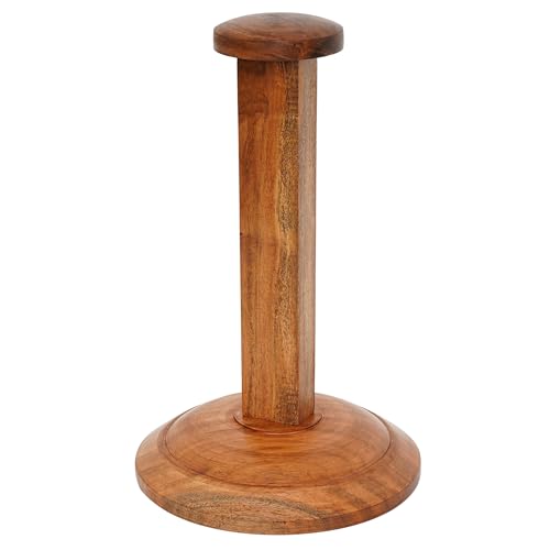 Mythrojan Holz-Helmständer Mittelalter Römischer Wikinger Tempelständer Spartan Cosplay LARP Ritter Ständer, Natürlich, 38 cm Mythrojan Holz-Helmständer Mittelalter Römischer Wikinger Tempelständer Spartan Cosplay LARP Ritter Ständer, Natürlich, 38 cm von Mythrojan
