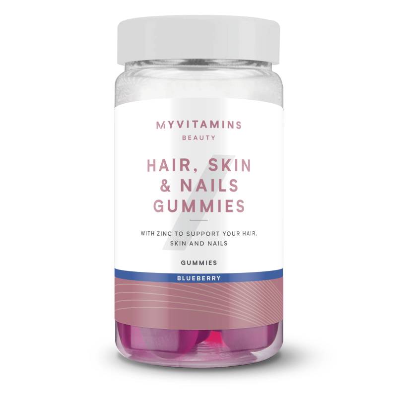 Myvitamins Hair Skin and Nails Gummies - 60Gummibärchen - Heidelbeere von MyProtein