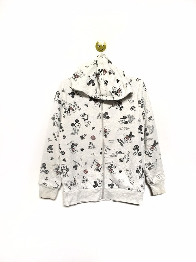 Mickey Mouse Minnie Full Print Logo Rundhals Sweatshirt Hoodies/Größe Medium von MzClothingShop