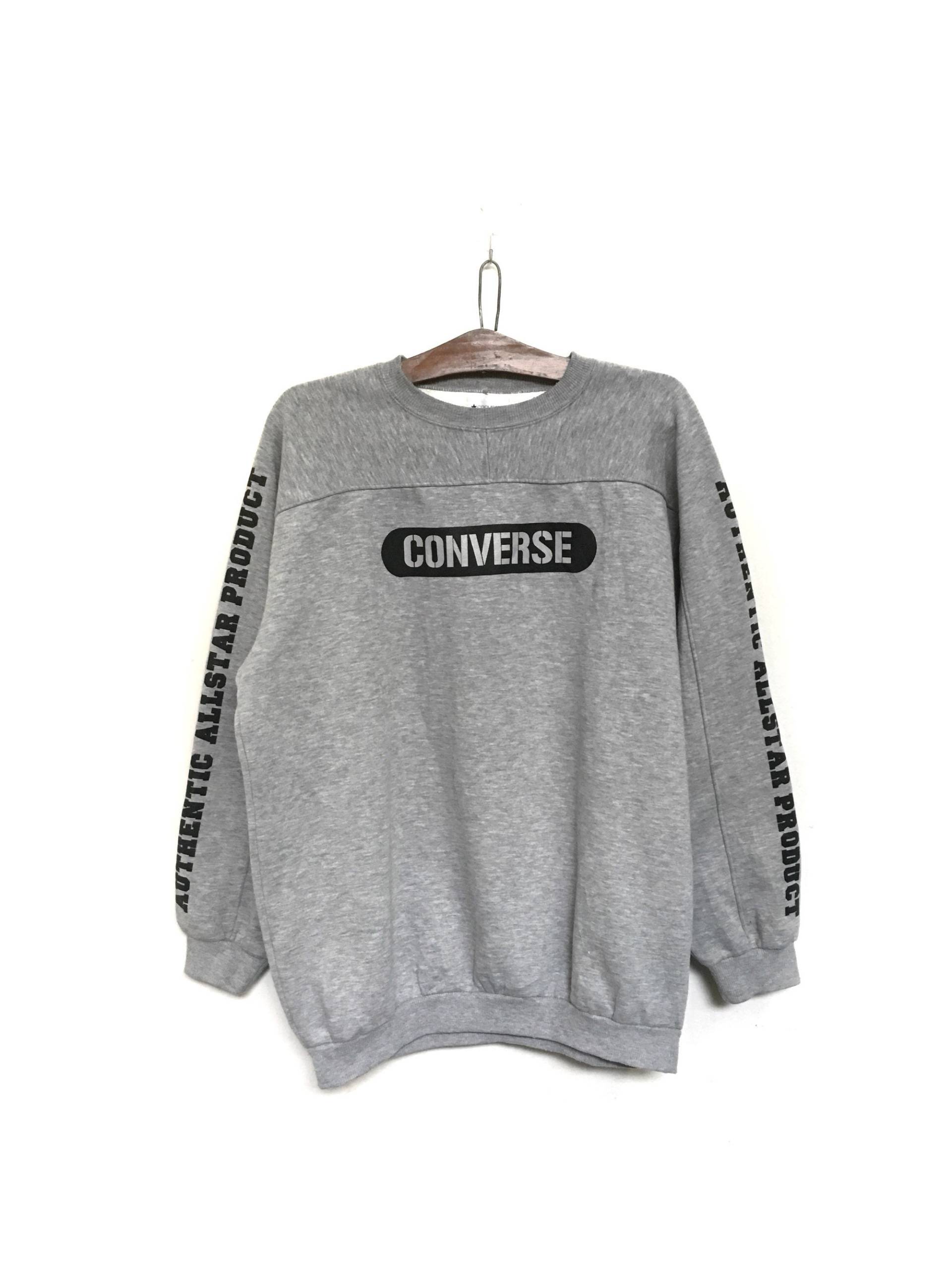 Selten All Star Usa Big Logo Embroidery Crewneck Sweatshirt Pullover/Größe L von MzClothingShop