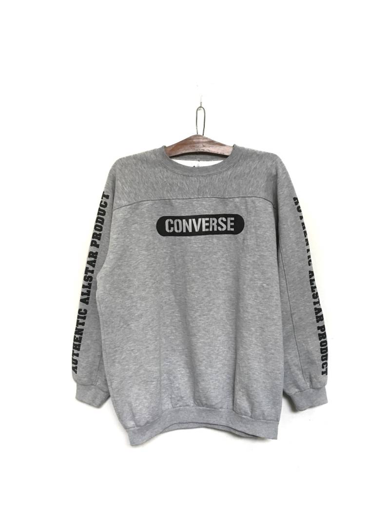 Selten All Star Usa Big Logo Embroidery Crewneck Sweatshirt Pullover/Größe L von MzClothingShop