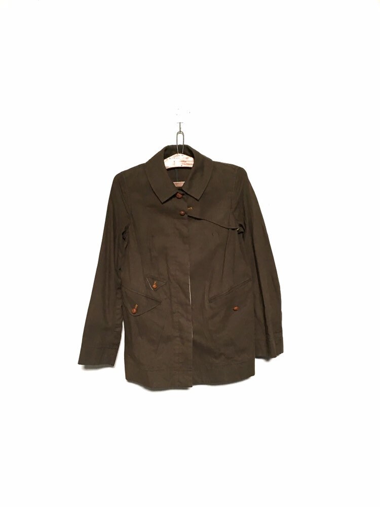 Selten Macphee Made in Japan Vintage Dicke Manteljacke Seltenes Design/Größe Medium von MzClothingShop