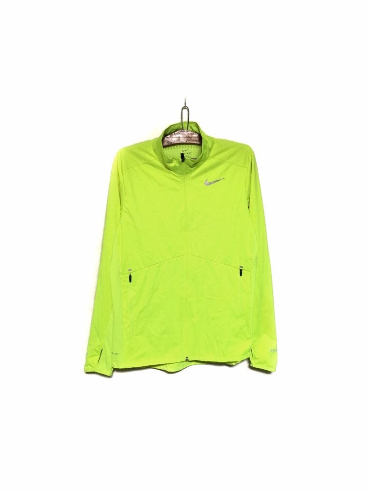 Selten Nike Dri Fit Small Logo Rundhals-Sweatshirt Hoodies Pullover Jacke T-Shirt Adidas Fila Umbro Kappa Größe L von MzClothingShop