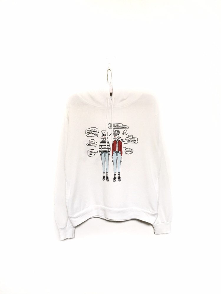 Selten Spinns Haltung Macht Stil Big Logo Hoodies Sweatshirt Pullover/Größe Medium von MzClothingShop