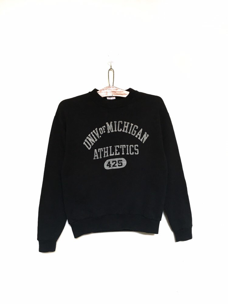 Selten Universität Univ Von Garni Athletics Vintage Big Spell Out Logo Rundhals-Sweatshirt Pullover College-stil Mode/Größe L von MzClothingShop