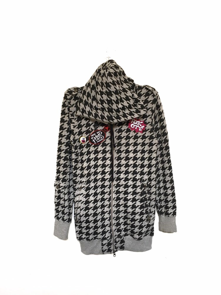 Seltener Punk Von Moussy Rock City Stickerei Hoodies Sweatshirt/Vorsicht Kommt Größe Medium von MzClothingShop