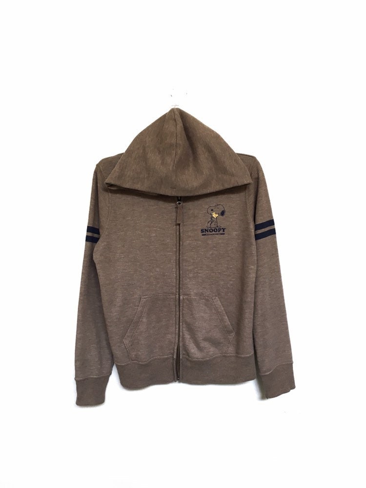 Snoopy Peanuts Small Logo Hoodies Sweatshirt Rundhalsausschnitt Flying Ace Charlie Brown/Cartoon Größe Medium von MzClothingShop