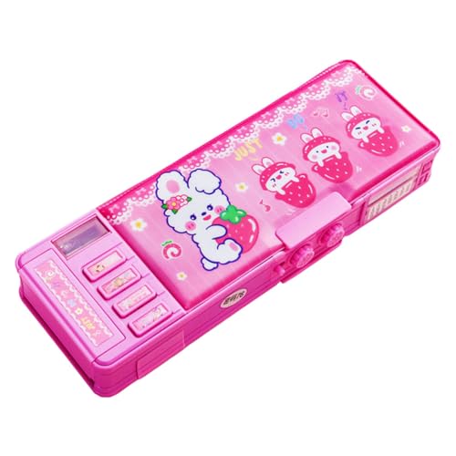 Mzshne Große Kapazität Bleistift Schreibwaren Box Multifunktions Schreibwaren Organizer Box für Kinder Kinder Jungen Mädchen, B von Mzshne