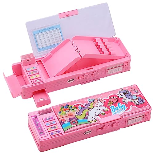 Mzshne Pop-Up-Federmäppchen mit großem Fassungsvermögen, für Mädchen und Jugendliche von Mzshne