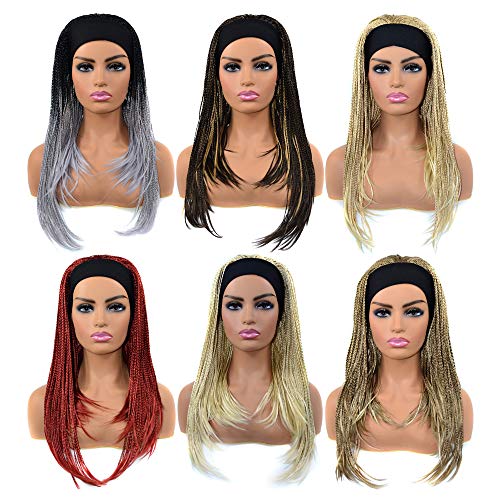 Bunte Haarband Perücke Kopfbedeckung für Frauen (4#) von N/A/A